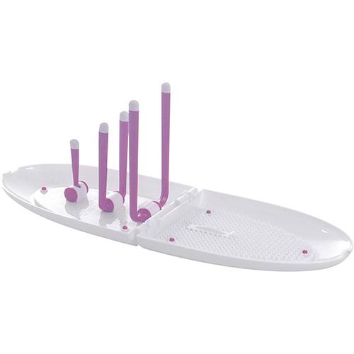 Tamanhos, Medidas e Dimensões do produto Escorredor de Mamadeira Litaf Hold & Fold Premium Pink