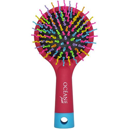 Tamanhos, Medidas e Dimensões do produto Escova de Cabelos Rainbow Brush Mini Cereja Océane Femme