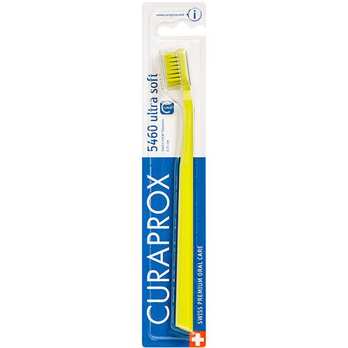 Tamanhos, Medidas e Dimensões do produto Escova Dental Curaprox Ultra Soft CS 5460 - Verde e Amarelo
