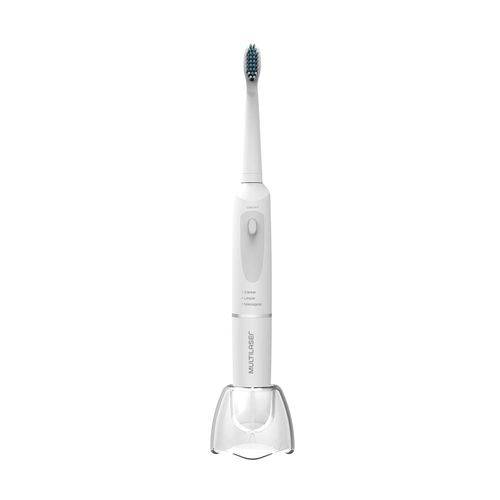 Tamanhos, Medidas e Dimensões do produto Kit 2 Escova Dental Elétrica Vibratória Health PRO Branca - Multilaser