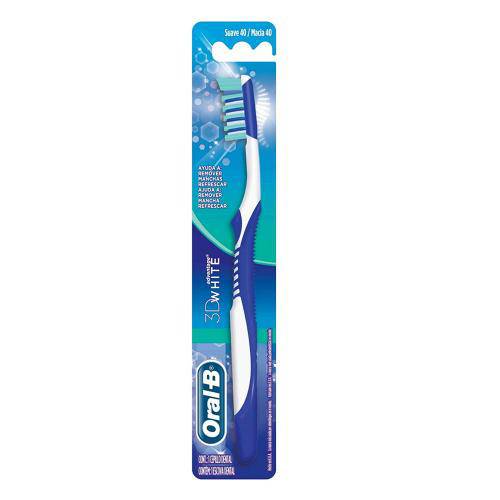 Tamanhos, Medidas e Dimensões do produto Escova Dental Oral-B 3d White 40 Macia