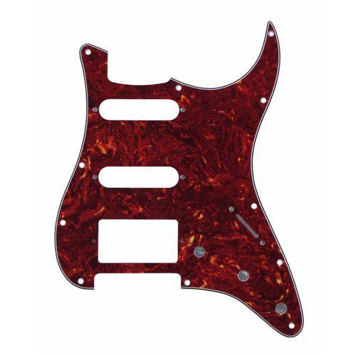 Tamanhos, Medidas e Dimensões do produto Escudo Guitarra Stratocaster HSS Tortoise Shell