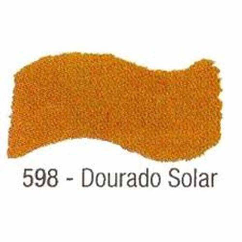 Tamanhos, Medidas e Dimensões do produto Esmalte Vitral 37ml Acrilex Dourado Solar 598