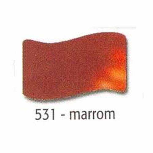 Tamanhos, Medidas e Dimensões do produto Esmalte Vitral 37ml Acrilex Marrom 531