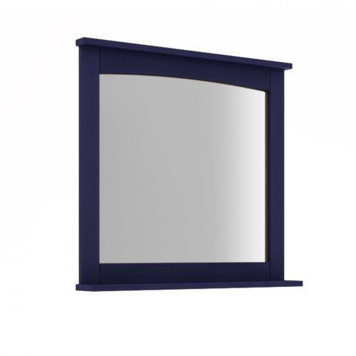 Tamanhos, Medidas e Dimensões do produto Espelheira para Banheiro com Prateleira 78cm Mission Mão e Formão Azul