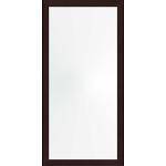 Tamanhos, Medidas e Dimensões do produto Espelho 48x98 Moldura 4cm Reta Tabaco