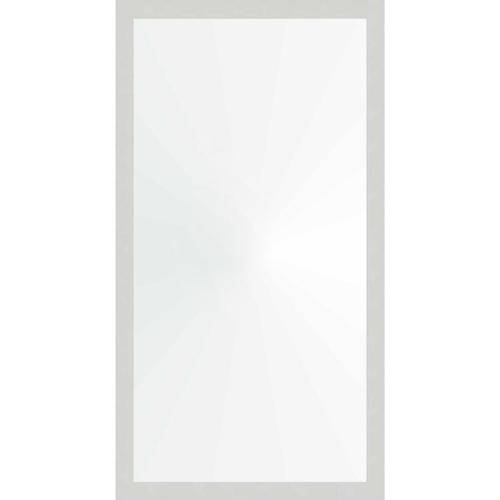Tamanhos, Medidas e Dimensões do produto Espelho 58x108 Moldura 4cm Reta Branca