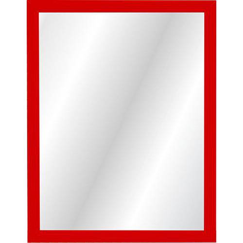 Tamanhos, Medidas e Dimensões do produto Espelho 66550 33x43cm Vermelho - Kapos