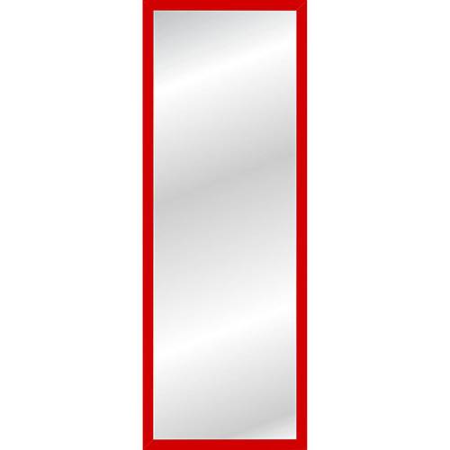 Tamanhos, Medidas e Dimensões do produto Espelho 66554 33x93cm Vermelho - Kapos