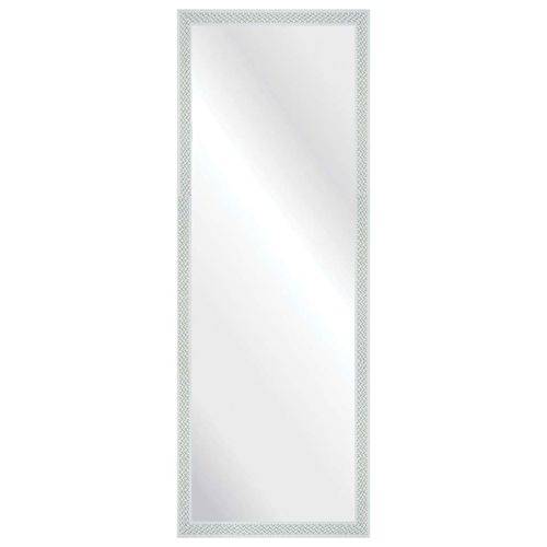 Tamanhos, Medidas e Dimensões do produto Espelho Branco Riscado 47x127cm