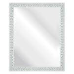 Tamanhos, Medidas e Dimensões do produto Espelho Branco Riscado 47x57cm