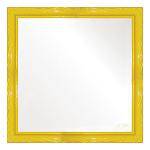 Tamanhos, Medidas e Dimensões do produto Espelho Brilho Rococo Amarelo 36x36cm