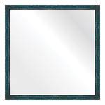 Tamanhos, Medidas e Dimensões do produto Espelho Brilho Rococo Azul 56x56cm