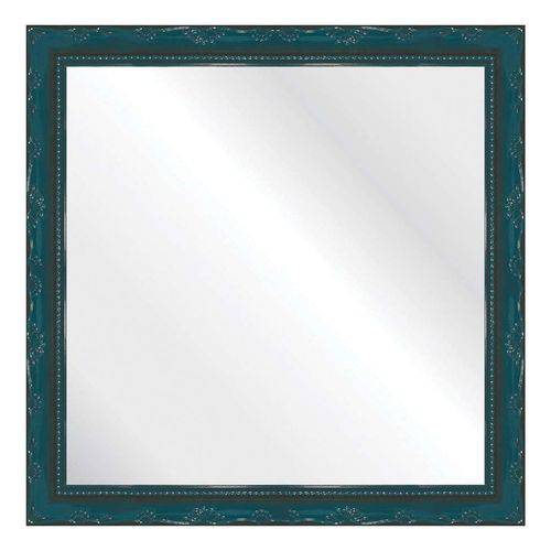 Tamanhos, Medidas e Dimensões do produto Espelho Brilho Rococo Azul 36x36cm