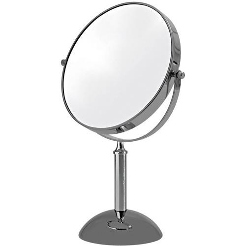 Tamanhos, Medidas e Dimensões do produto Espelho de Aumento Dupla Face Royal 5x - Cromado - G-Life
