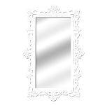 Tamanhos, Medidas e Dimensões do produto Espelho de Parede 14848b Branco 70x110 Art Shop