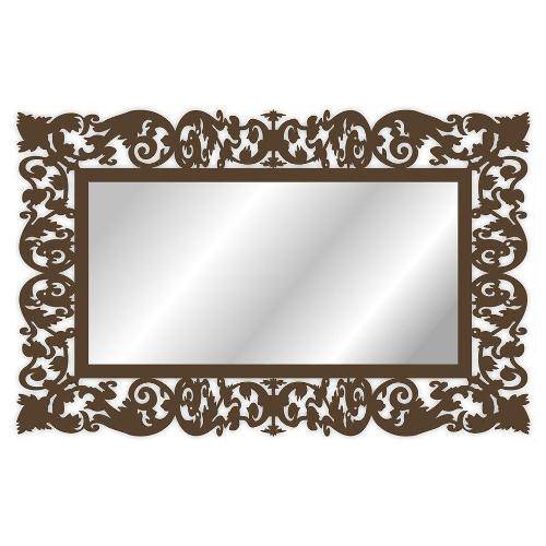 Tamanhos, Medidas e Dimensões do produto Espelho de Parede 15179i Marrom 70x158 Art Shop