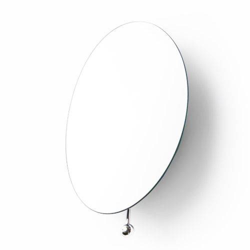 Tamanhos, Medidas e Dimensões do produto Espelho Fixo Oval com Ventosa 5x