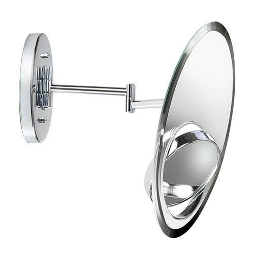 Tamanhos, Medidas e Dimensões do produto Espelho Fixo Oval com Ventosa 8x