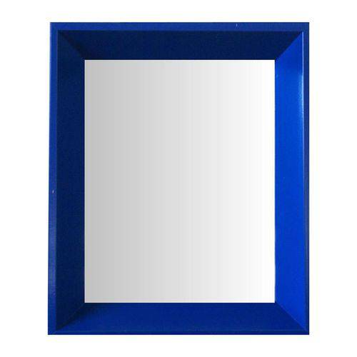 Tamanhos, Medidas e Dimensões do produto Espelho Moldura Madeira Lisa Fundo 16329 Azul Art Shop