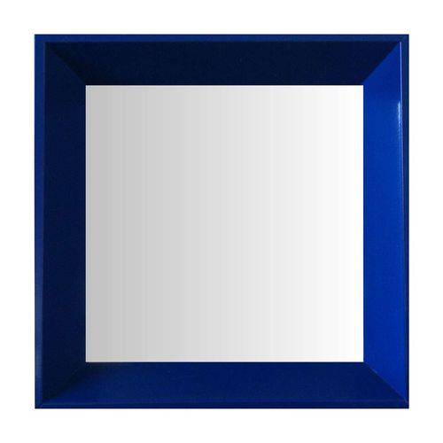 Tamanhos, Medidas e Dimensões do produto Espelho Moldura Madeira Lisa Fundo 16205 Azul Art Shop
