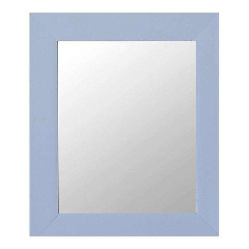 Tamanhos, Medidas e Dimensões do produto Espelho Moldura Madeira Lisa Raso 16179 Branco Art Shop