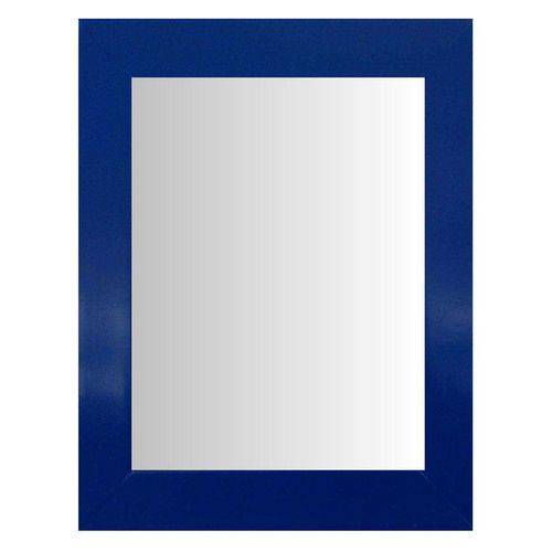 Tamanhos, Medidas e Dimensões do produto Espelho Moldura Madeira Lisa Raso 16193 Azul Art Shop
