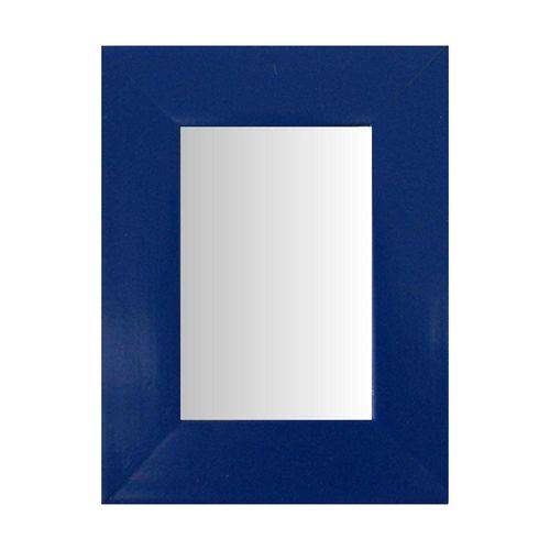 Tamanhos, Medidas e Dimensões do produto Espelho Moldura Madeira Lisa Raso 16192 Azul Art Shop
