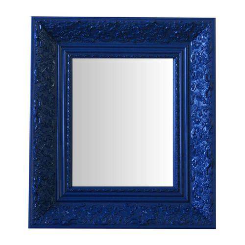 Tamanhos, Medidas e Dimensões do produto Espelho Moldura Rococó Fundo 16432 Azul Art Shop