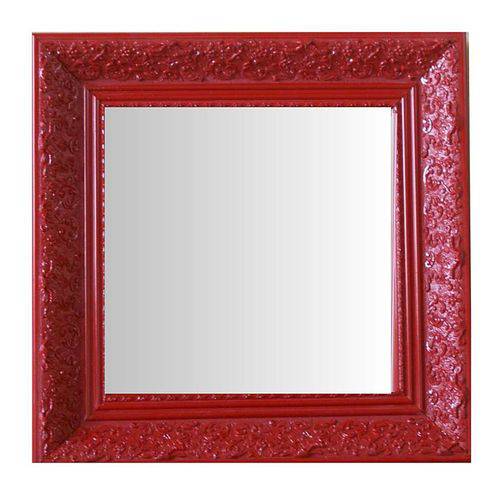 Tamanhos, Medidas e Dimensões do produto Espelho Moldura Rococó Fundo 16160 Vermelho Art Shop