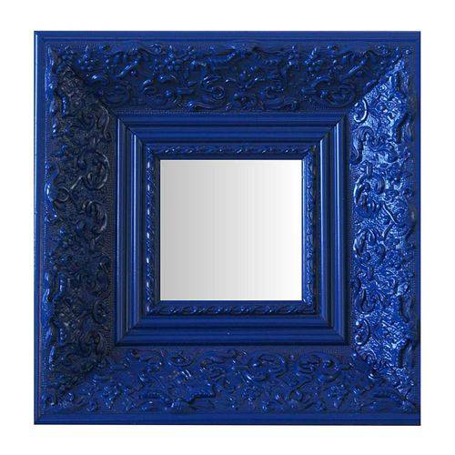 Tamanhos, Medidas e Dimensões do produto Espelho Moldura Rococó Fundo 16218 Azul Art Shop