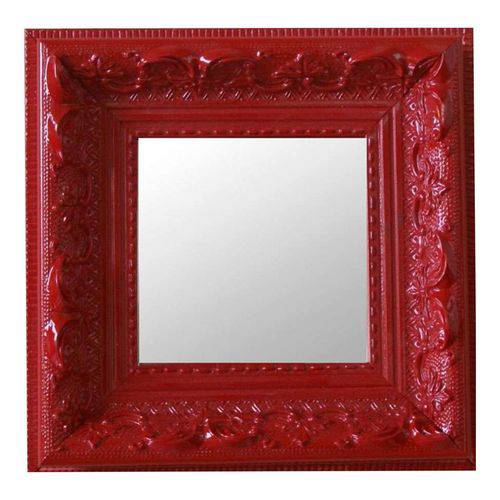 Tamanhos, Medidas e Dimensões do produto Espelho Moldura Rococó Raso 16146 Vermelho Art Shop