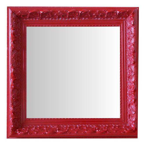 Tamanhos, Medidas e Dimensões do produto Espelho Moldura Rococó Raso 16148 Vermelho Art Shop