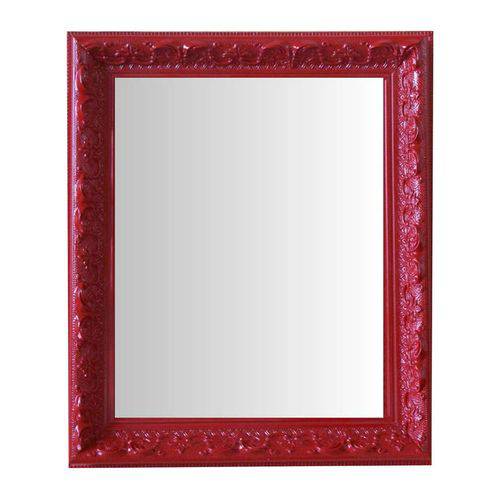 Tamanhos, Medidas e Dimensões do produto Espelho Moldura Rococó Raso 16149 Vermelho Art Shop