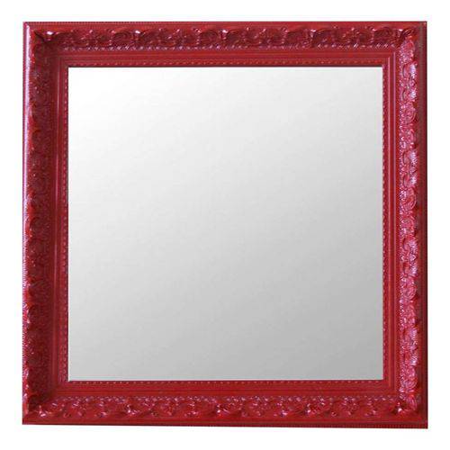 Tamanhos, Medidas e Dimensões do produto Espelho Moldura Rococó Raso 16395 Vermelho Art Shop