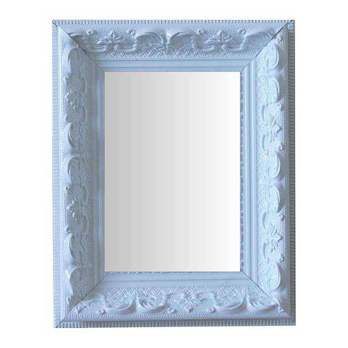 Tamanhos, Medidas e Dimensões do produto Espelho Moldura Rococó Raso 16137 Branco Art Shop