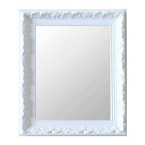Tamanhos, Medidas e Dimensões do produto Espelho Moldura Rococó Raso 16139 Branco Art Shop