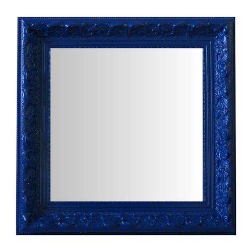 Tamanhos, Medidas e Dimensões do produto Espelho Moldura Rococó Raso 16397 Azul Art Shop