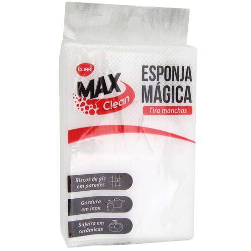 Tamanhos, Medidas e Dimensões do produto Esponja Magica Max Clean-melamínica Branca