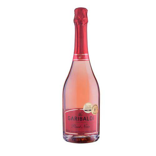 Tamanhos, Medidas e Dimensões do produto Espumante Garibaldi Pinot Noir Rosé Brut - Pack 6 Unid 750ml