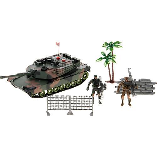 Tamanhos, Medidas e Dimensões do produto Esquadrão Especial Super Comando Tanque Verde Escuro - Brink+