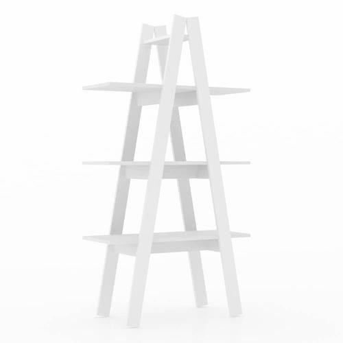 Tamanhos, Medidas e Dimensões do produto Estante Escada com 3 Prateleiras - Branco