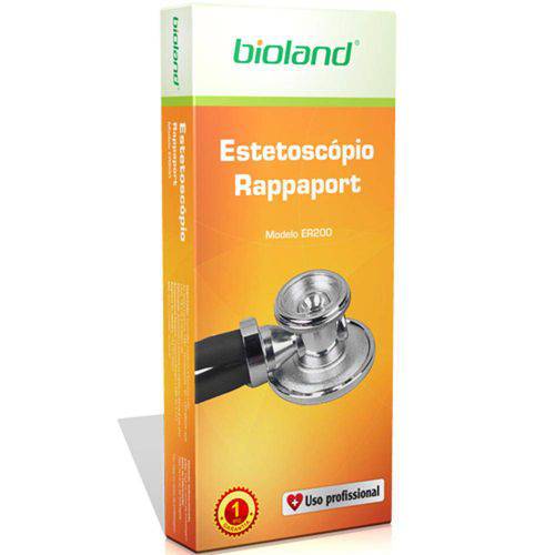 Tamanhos, Medidas e Dimensões do produto Estetoscópio Rappaport - Bioland - ER200 Preto