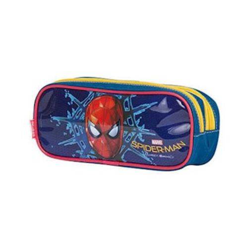 Tamanhos, Medidas e Dimensões do produto Estojo 02 Compartimentos Spiderman 18X Sestini 065069-00