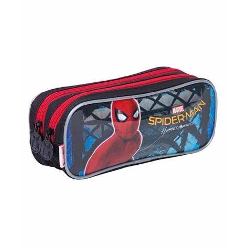 Tamanhos, Medidas e Dimensões do produto Estojo 02 Compartimentos Spiderman 18Z Sestini 065082-00