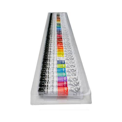 Tamanhos, Medidas e Dimensões do produto Estojo Pebeo Acrylic High Viscosity Paint Set 40 Tubos 20ml - 833441