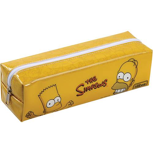 Tamanhos, Medidas e Dimensões do produto Estojo Tubo Quad Simpsons - Tilibra
