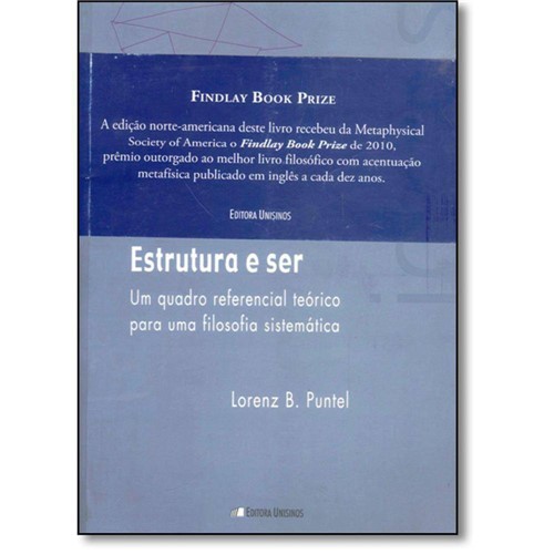 Tamanhos, Medidas e Dimensões do produto Estrutura e Ser - um Quadro Referencial Teorico Pa