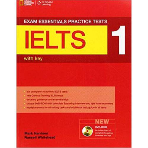 Tamanhos, Medidas e Dimensões do produto Exam Essentials Practice Test - Ielts 1 - With Key And Multi-Rom