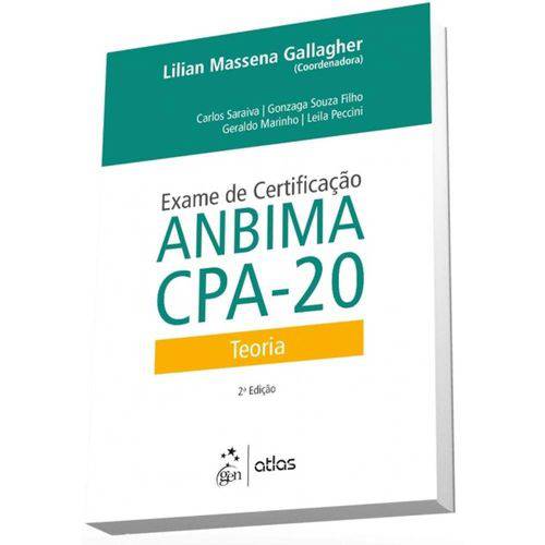 Tamanhos, Medidas e Dimensões do produto Exame de Certificacao Anbima Cpa 20 - Atlas